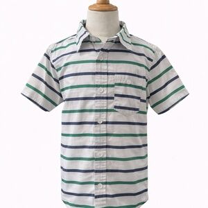 Alex & Jack Boys Striped Button-Down Shirt – Size 4T